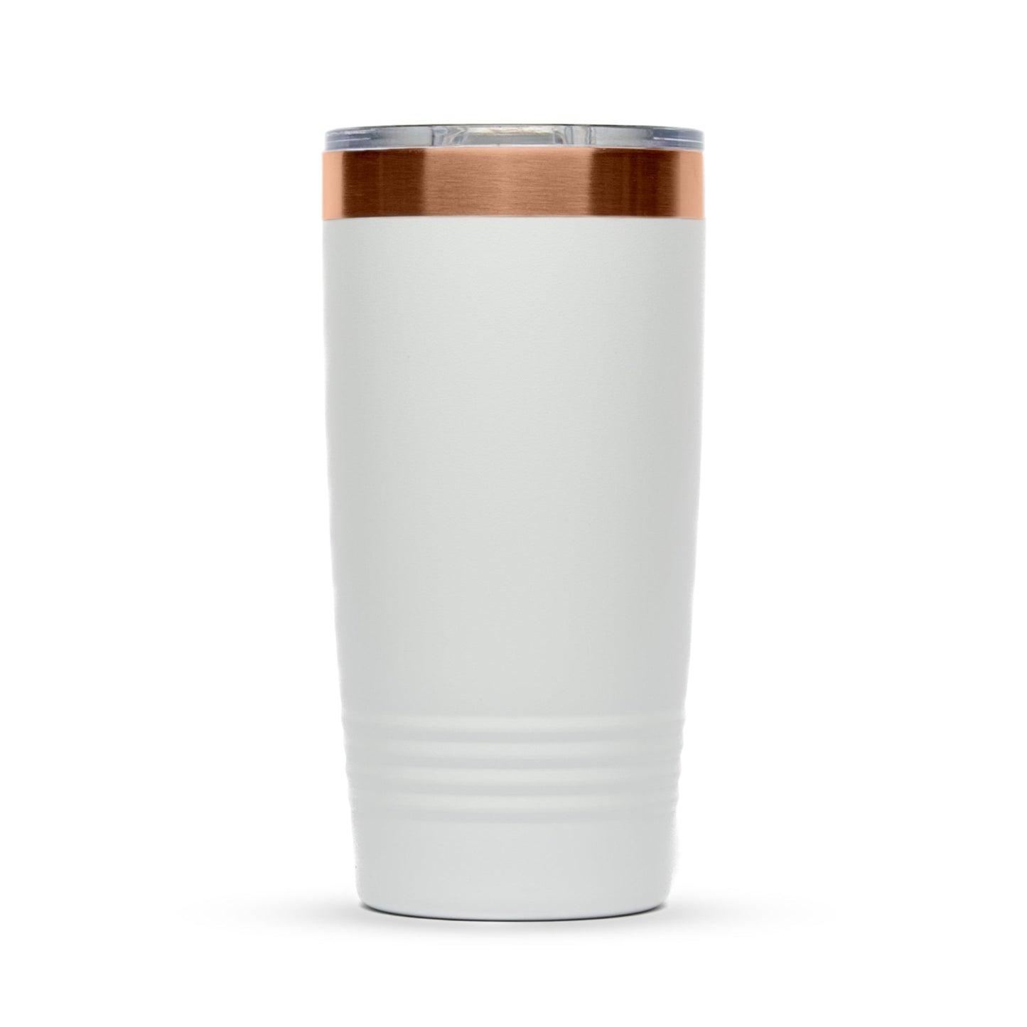 Personalized 20oz Ion Plated Rose - Gold Stainless Steel Tumbler with Slider Lid - Etchified - Polar Camel® - LTM7290