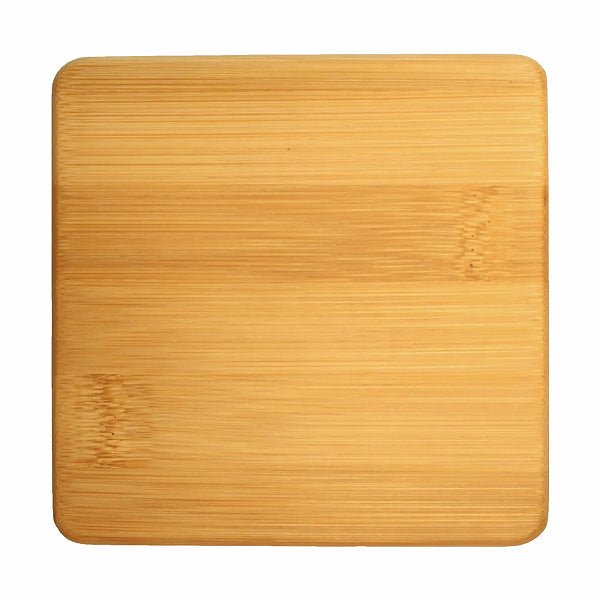 Personalized 6 Piece Bamboo Coaster Set with Holder - Etchified-Etchified-CST11
