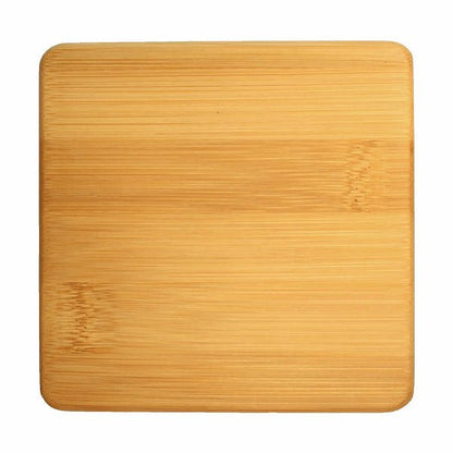 Personalized 6 Piece Bamboo Coaster Set with Holder - Etchified-Etchified-CST11