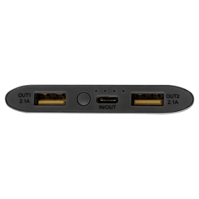 Personalized 8000mAh Power Bank & Wireless Charger with USB - C Cord - Etchified - Etchified - PWR801C