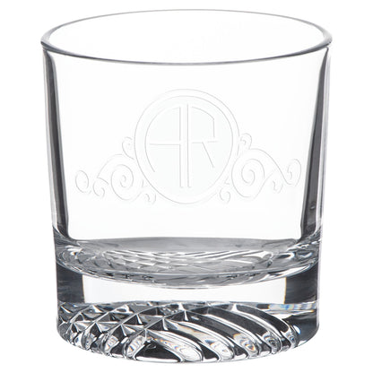 Personalized Criss-Cross Decanter and Glasses Set - Etchified-Polar Camel®-DC401