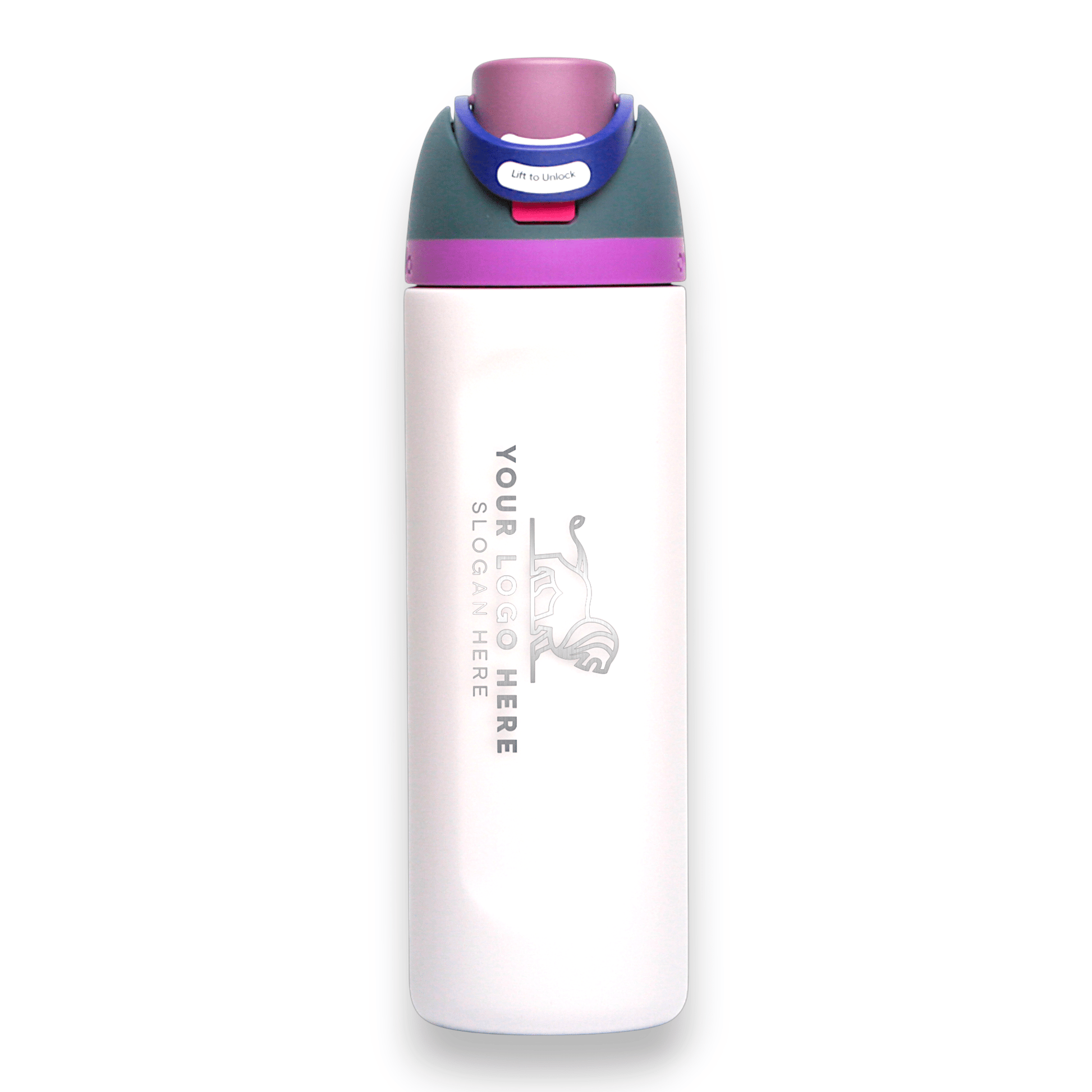 Personalized Owala® 24oz FreeSip Insulated Water Bottle with Straw - Etchified - Owala® - 