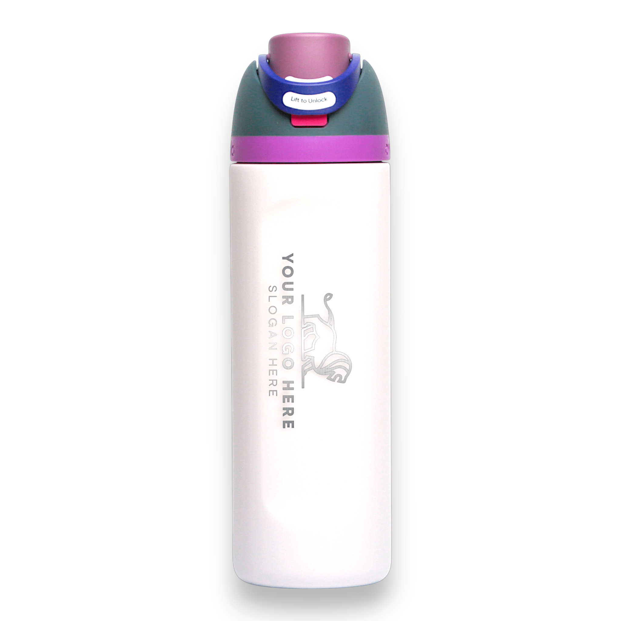 Personalized Owala® 24oz FreeSip Insulated Water Bottle with Straw - Etchified - Owala® - 