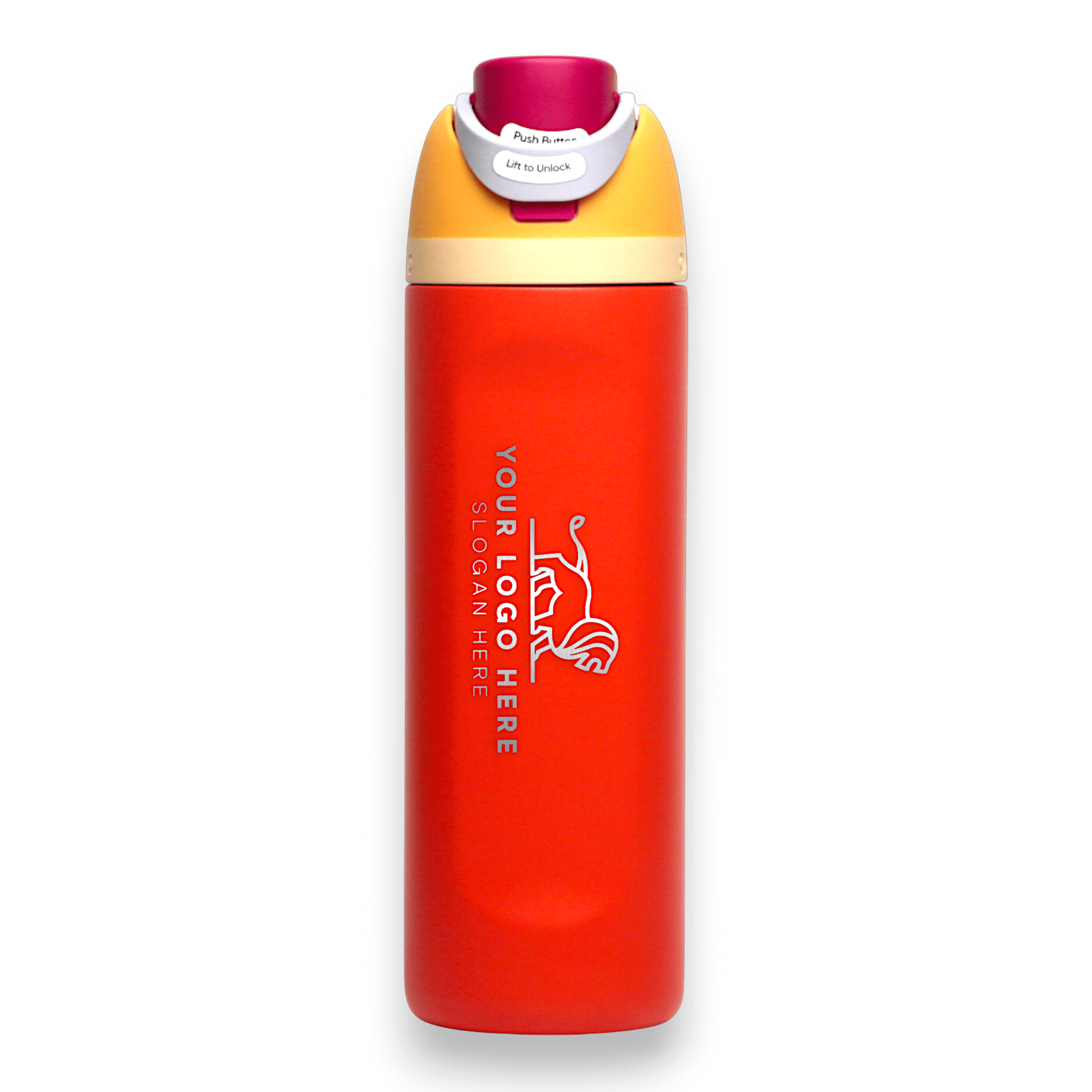 Personalized Owala® 24oz FreeSip Insulated Water Bottle with Straw - Etchified - Owala® - 