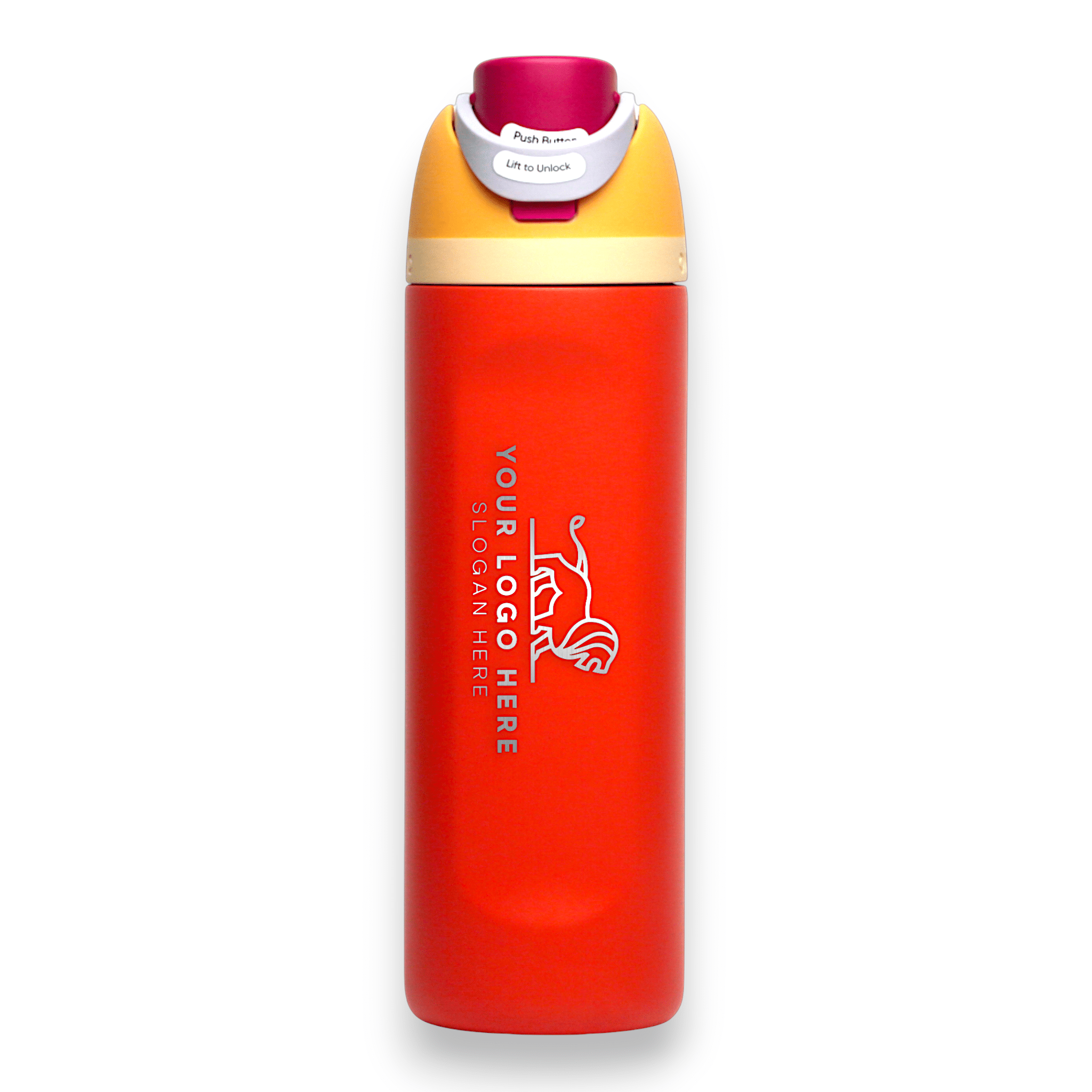Personalized Owala® 24oz FreeSip Insulated Water Bottle with Straw - Etchified - Owala® - 