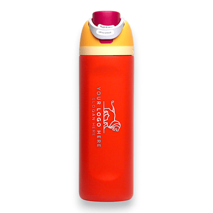 Personalized Owala® 24oz FreeSip Insulated Water Bottle with Straw - Etchified - Owala® - 