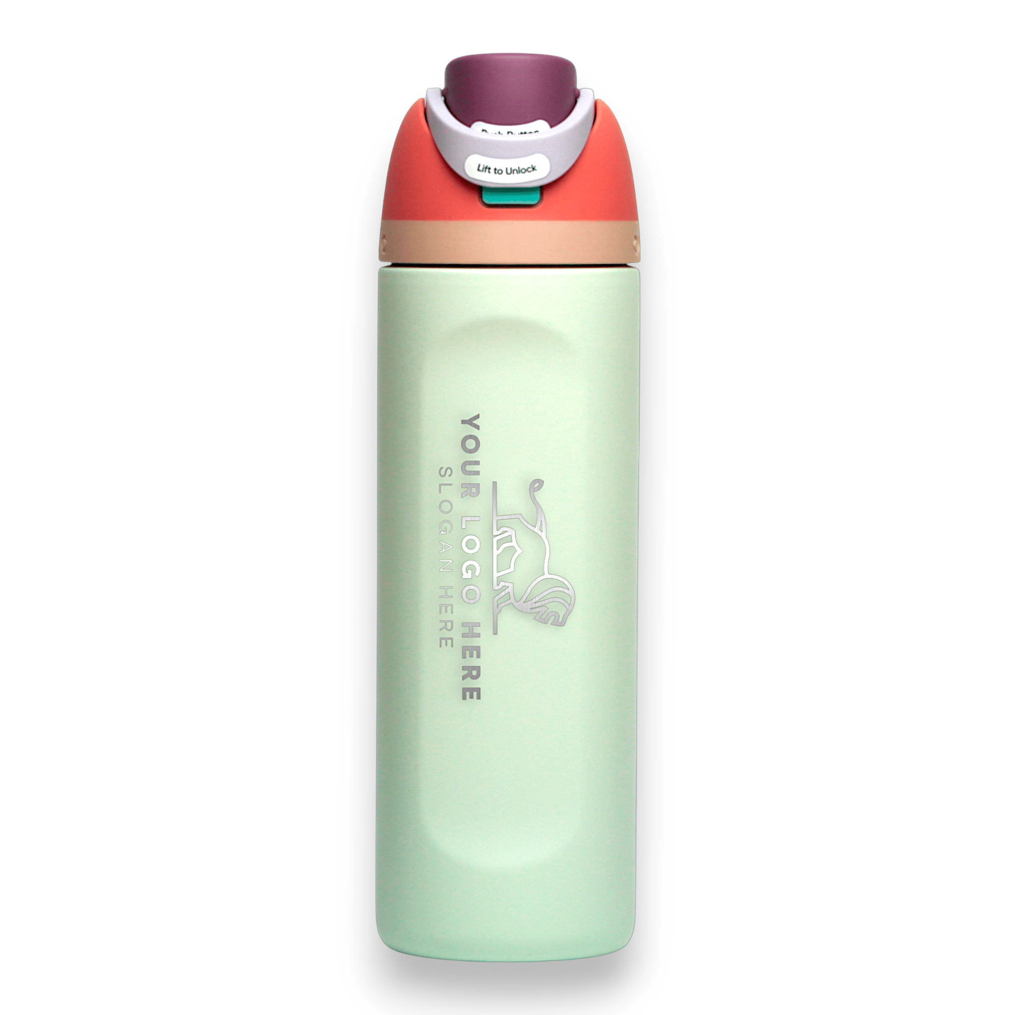 Personalized Owala® 24oz FreeSip Insulated Water Bottle with Straw - Etchified - Owala® - 