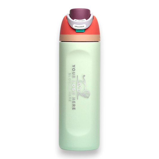 Personalized Owala® 24oz FreeSip Insulated Water Bottle with Straw - Etchified - Owala® - 