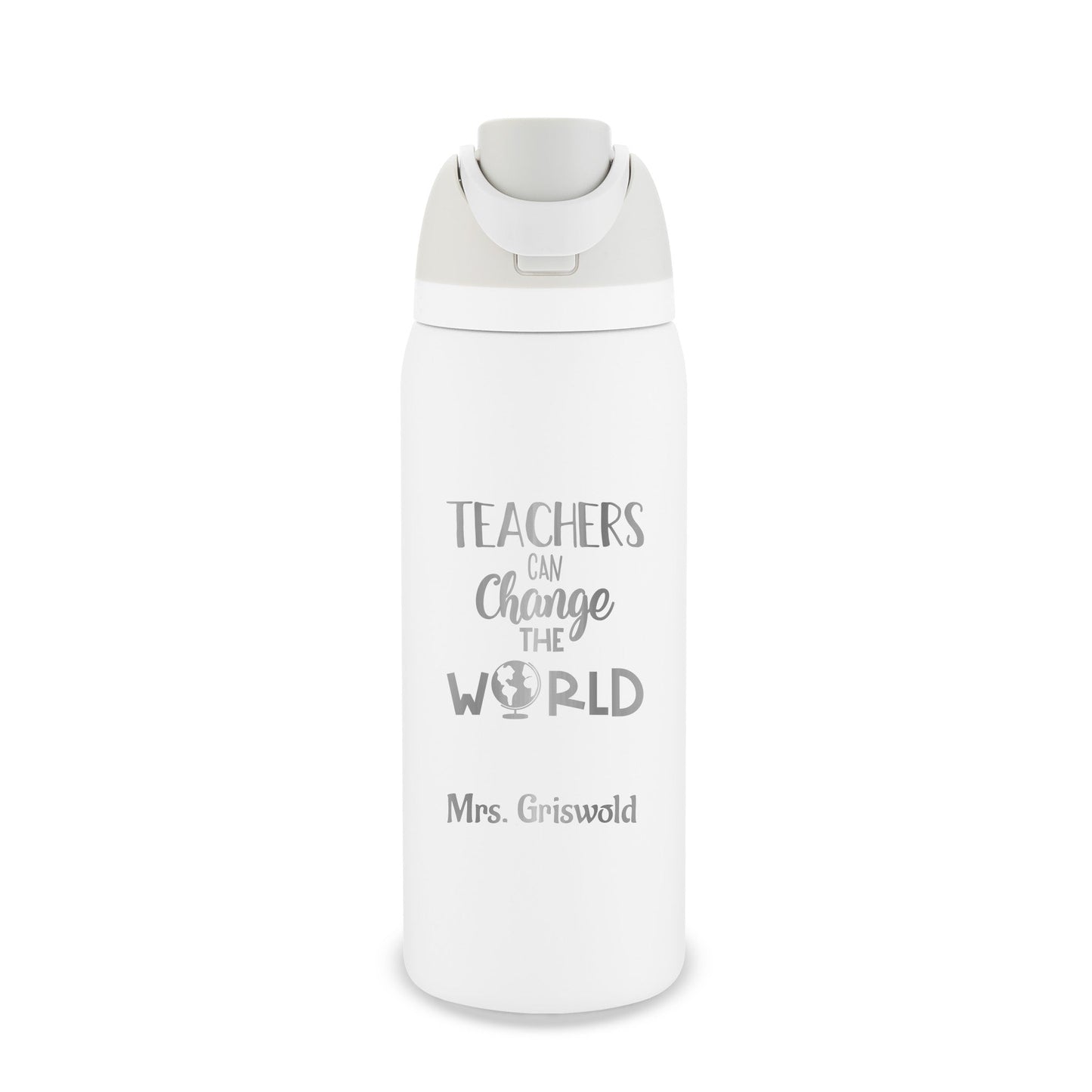 Personalized Owala® 32oz FreeSip Insulated Water Bottle with Straw - Etchified - Owala® - 79471