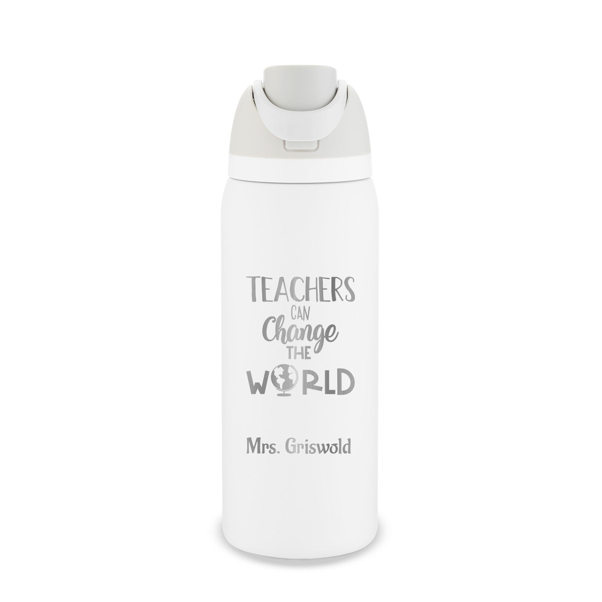 Personalized Owala® 32oz FreeSip Insulated Water Bottle with Straw - Etchified - Owala® - 79471