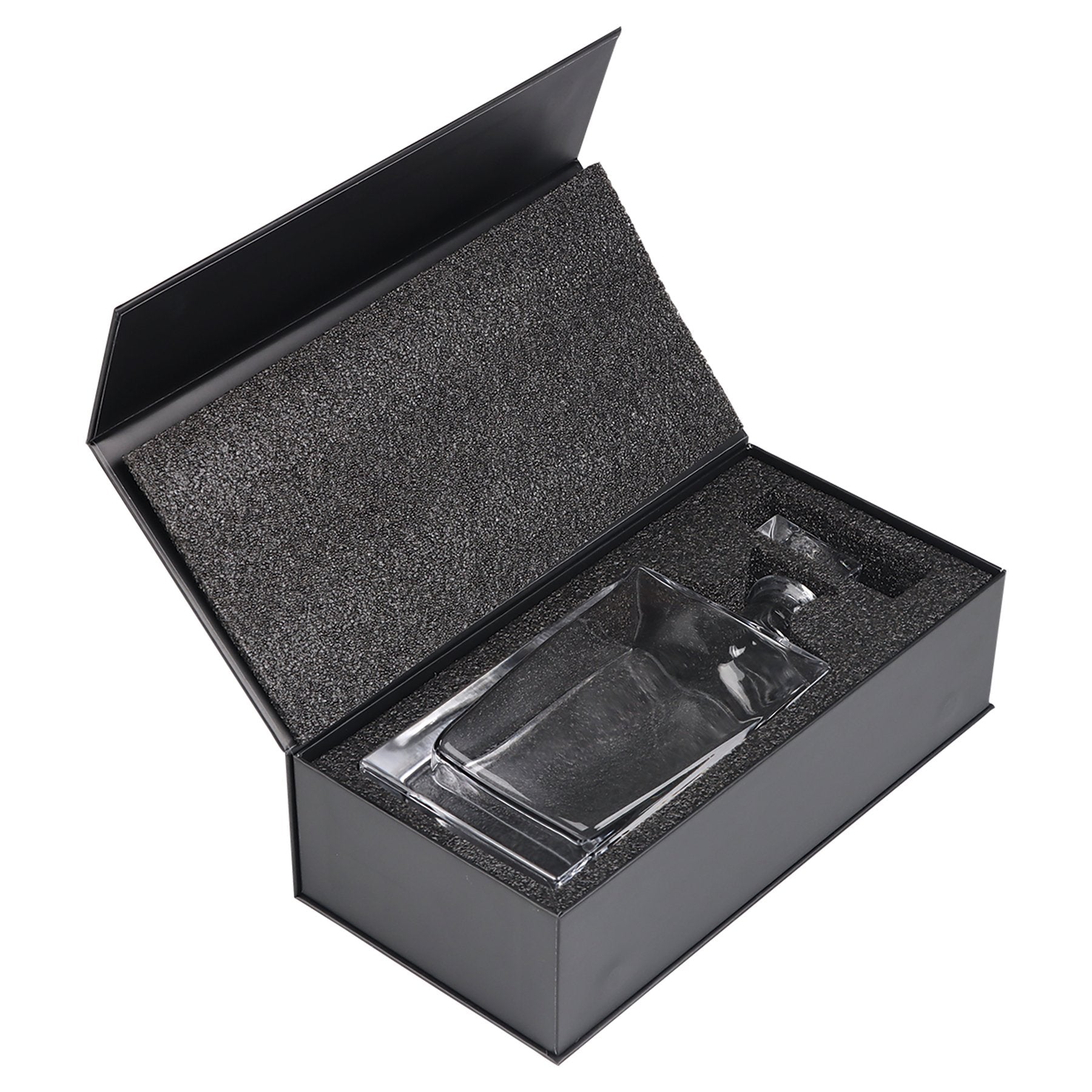 Personalized Rectangle Whiskey Decanter - Easy Monogramming - Etchified - Polar Camel® - DC351