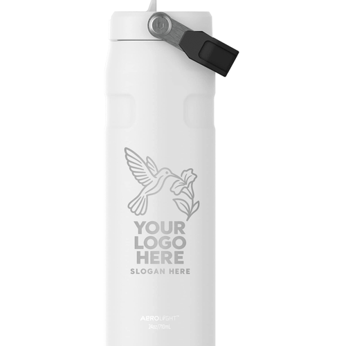 Personalized Stanley® IceFlow Aerolight Flip Straw Water Bottle 24 oz - Etchified-STANLEY®-1603-23CLK