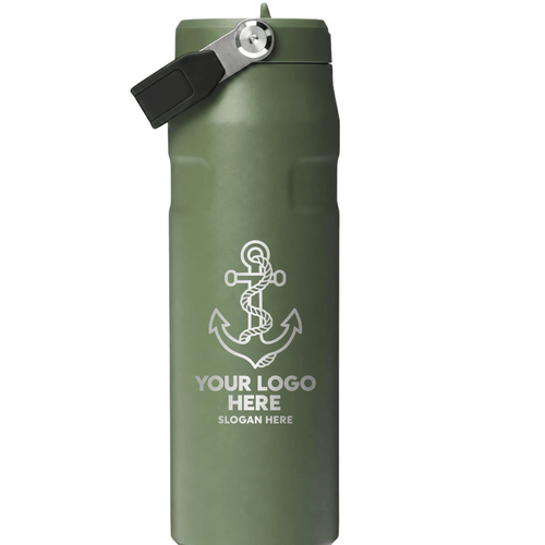 Personalized Stanley® IceFlow Aerolight Flip Straw Water Bottle 24 oz - Etchified-STANLEY®-1603-23DPN