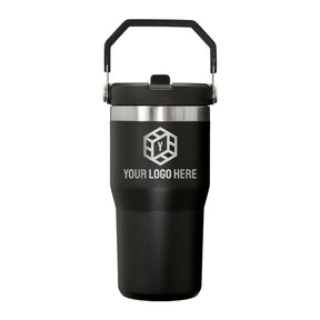 Personalized STANLEY® IceFlow™ Flip Straw Tumbler - 20 oz - Etchified-STANLEY®-1603-04BK