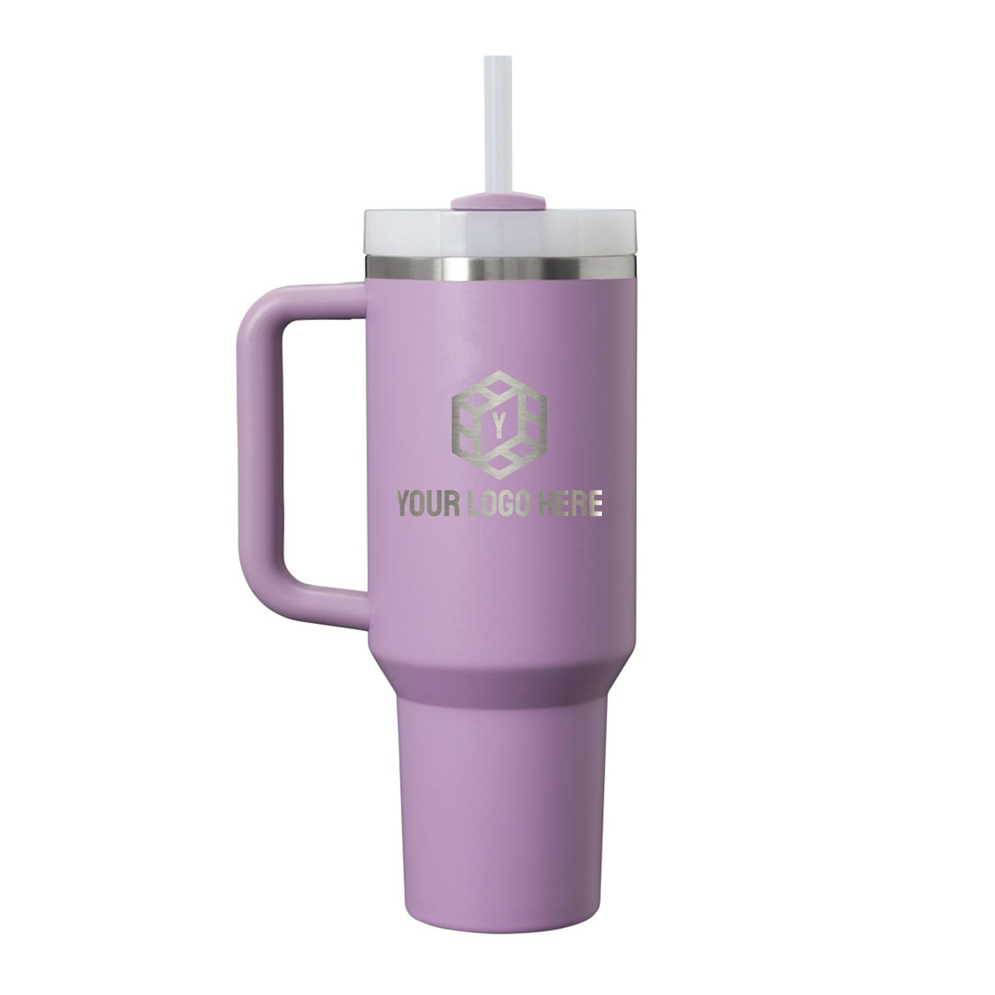 Personalized STANLEY® Quencher H2.0 FlowState™ Tumbler - 40 oz - Etchified-STANLEY®-1603-01LILAC