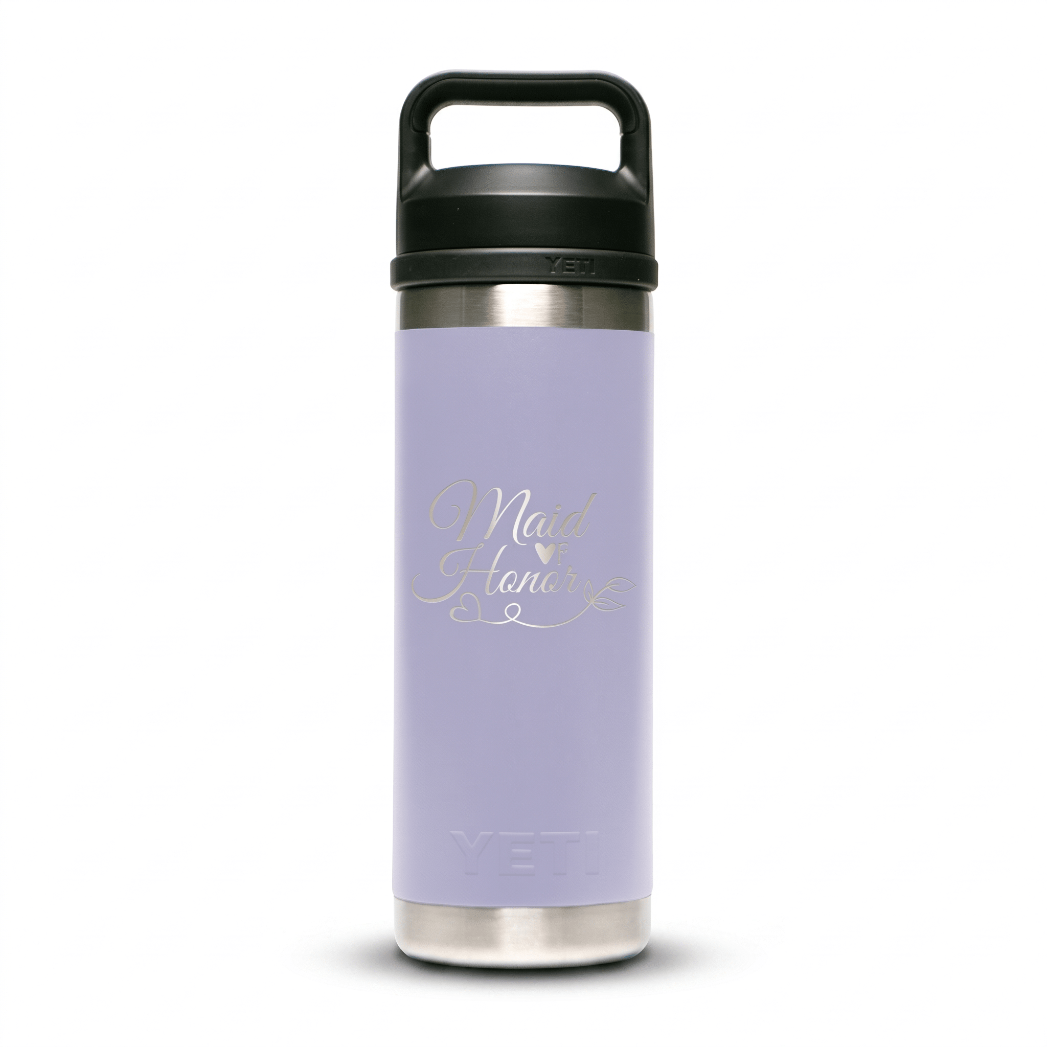 Personalized YETI® 18 oz Bottle with Chug Cap - Etchified-YETI®-YRAM18COSMICLILAC