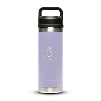 Personalized YETI® 18 oz Bottle with Chug Cap - Etchified-YETI®-YRAM18COSMICLILAC