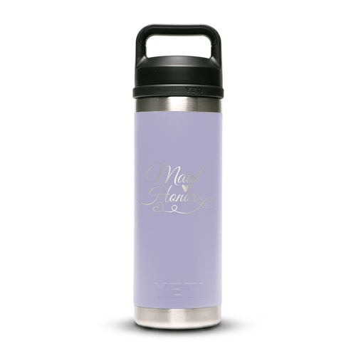 Personalized YETI® 18 oz Bottle with Chug Cap - Etchified-YETI®-YRAM18COSMICLILAC