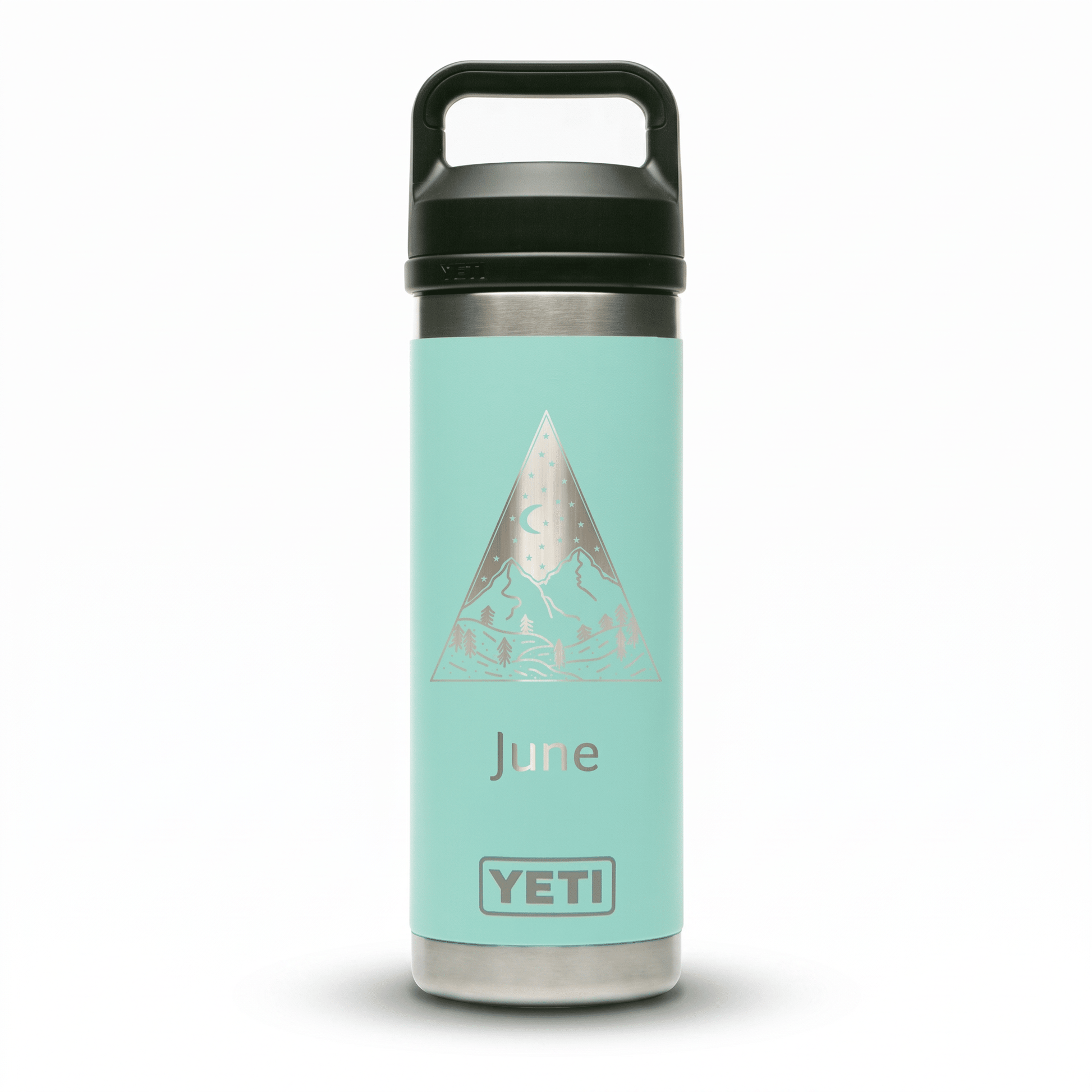 Personalized YETI® 18 oz Bottle with Chug Cap - Etchified-YETI®-YRAM18SEAFOAM