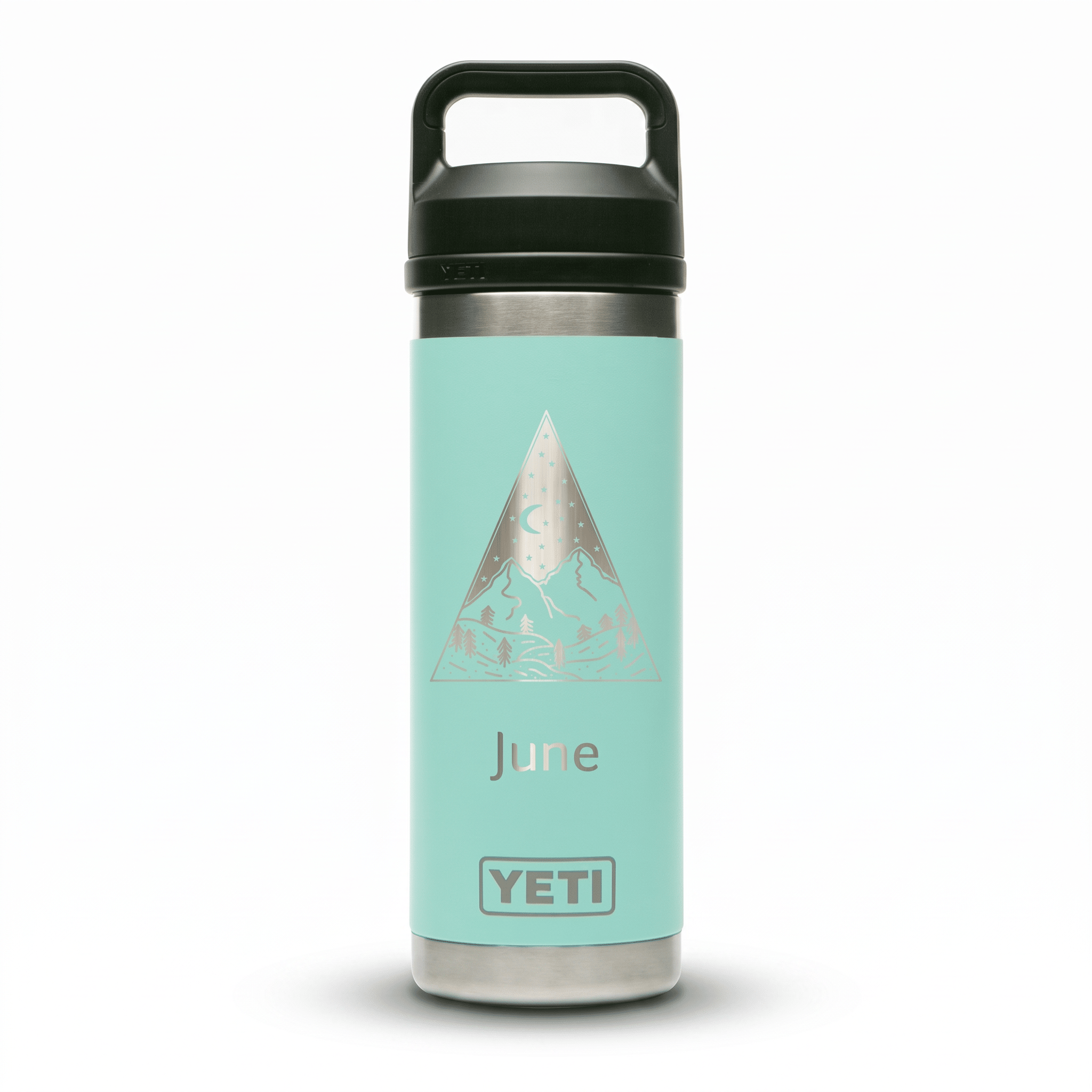 Personalized YETI® 18 oz Bottle with Chug Cap - Etchified-YETI®-YRAM18SEAFOAM