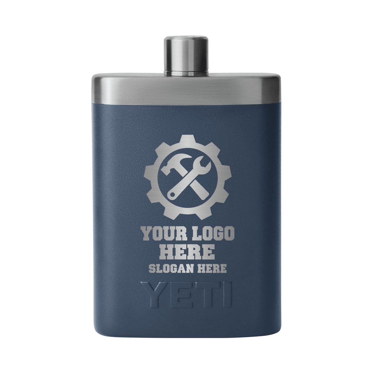 Personalized YETI® 7 oz Flask - Etchified-YETI®-YTF7-BLUNVY