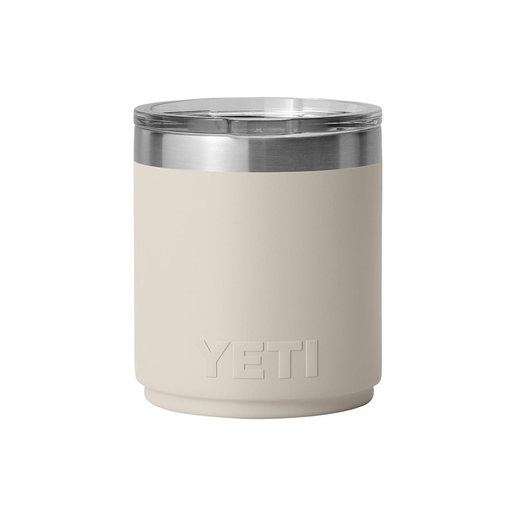 Personalized YETI® Rambler® 10 oz Stackable Lowball with DuraSip™ Ceramic Lining - Etchified-YETI®-YTR10CSTK-WHT