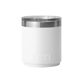 Personalized YETI® Rambler® 10 oz Stackable Lowball with DuraSip™ Ceramic Lining - Etchified-YETI®-YTR10CSTK-WHT