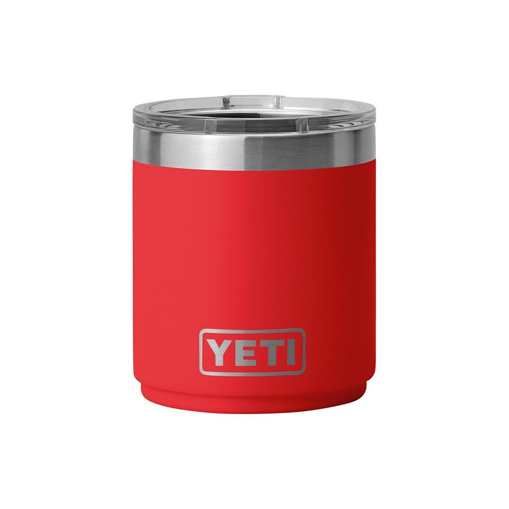 Personalized YETI® Rambler® 10 oz Stackable Lowball with DuraSip™ Ceramic Lining - Etchified-YETI®-YTR10CSTK-WHT