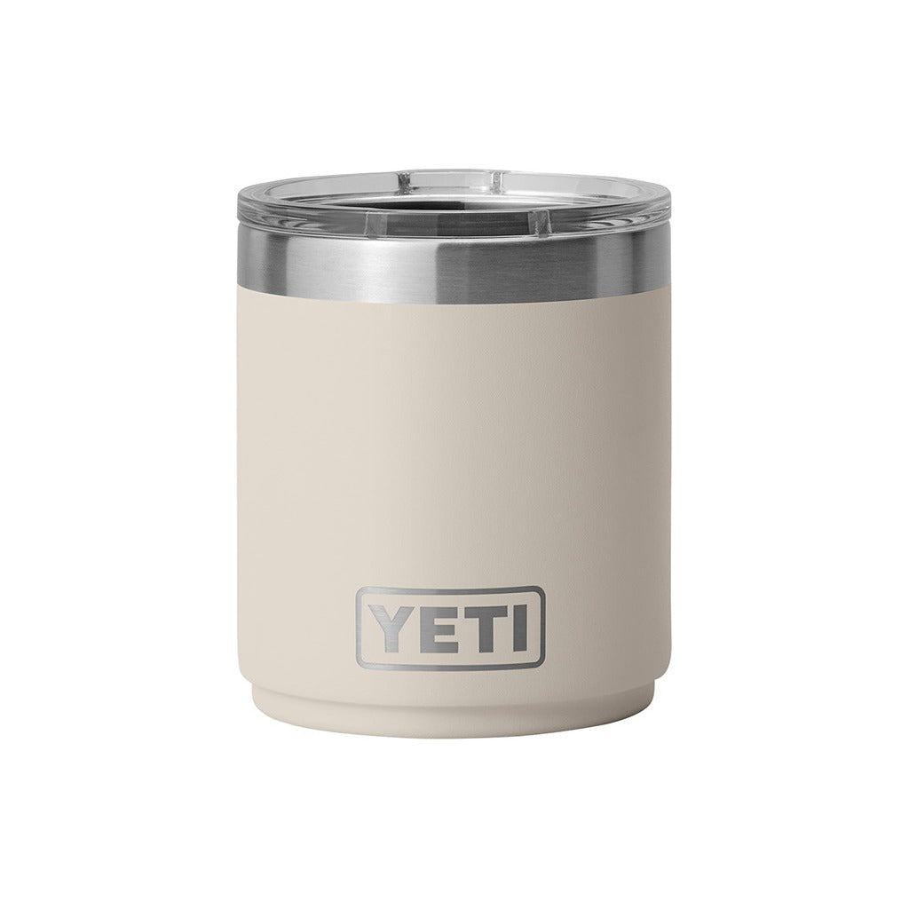 Personalized YETI® Rambler® 10 oz Stackable Lowball with DuraSip™ Ceramic Lining - Etchified-YETI®-YTR10CSTK-WHT