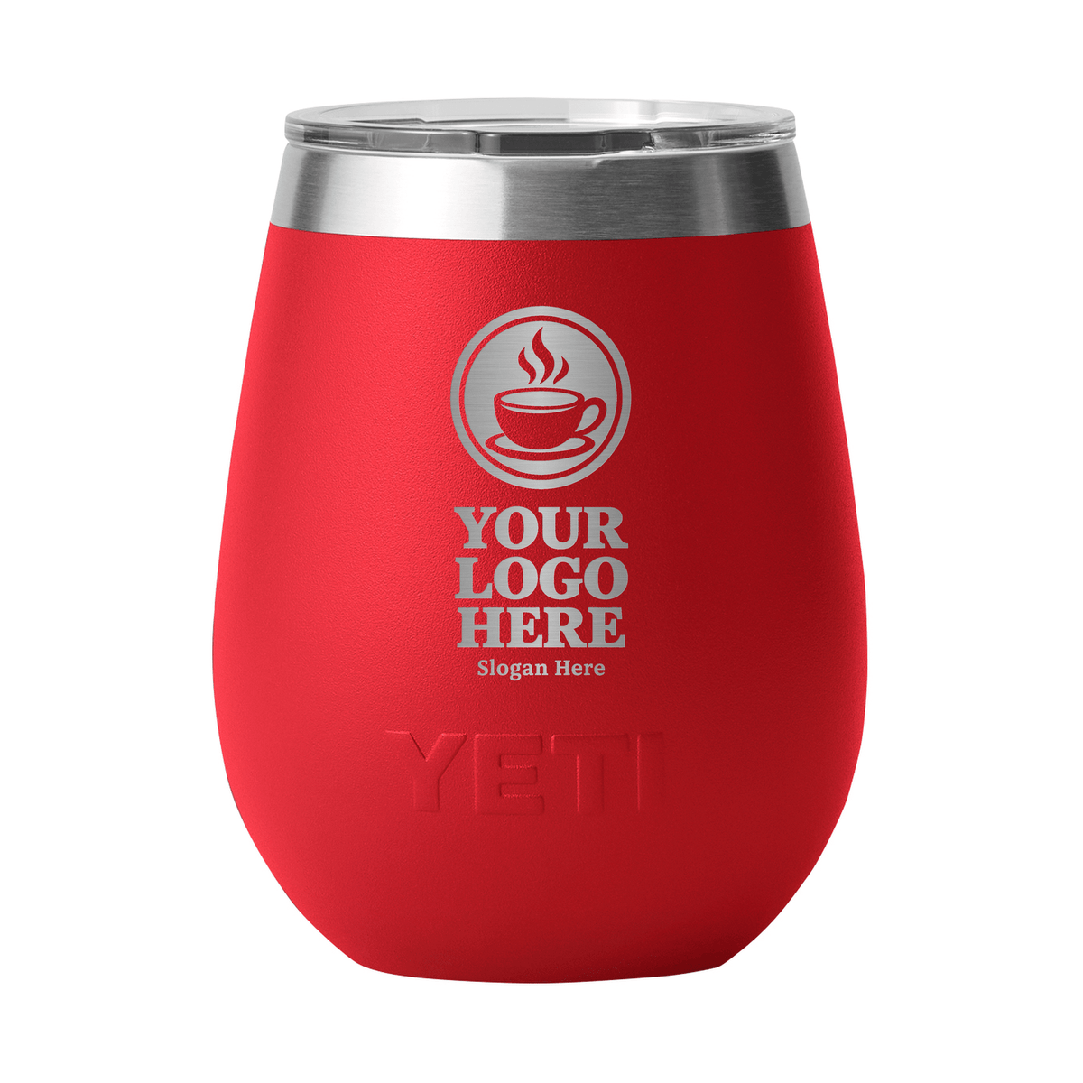 Personalized YETI® Rambler® 10 oz Wine Tumbler with MagSlider™ Lid - Etchified-YETI®-YTRMSW-REDRESC
