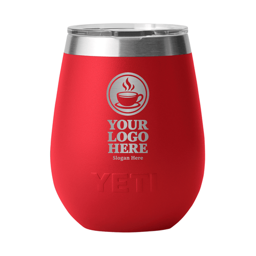 Personalized YETI® Rambler® 10 oz Wine Tumbler with MagSlider™ Lid - Etchified-YETI®-YTRMSW-REDRESC