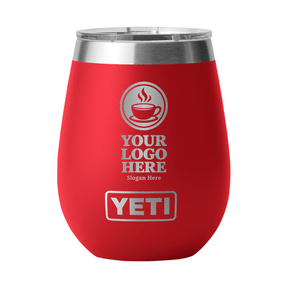 Personalized YETI® Rambler® 10 oz Wine Tumbler with MagSlider™ Lid - Etchified-YETI®-YTRMSW-REDRESC