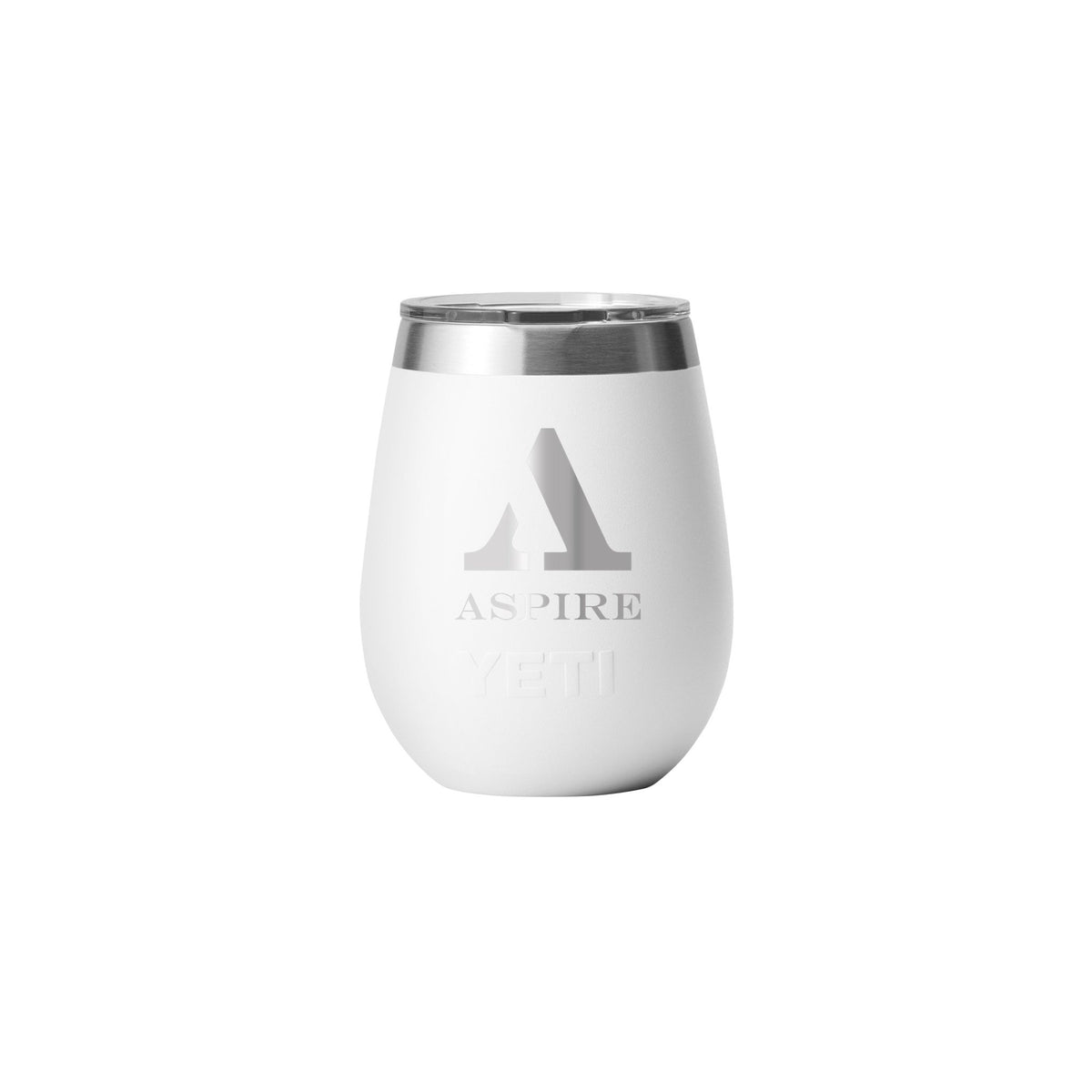 Personalized YETI® Rambler® 10 oz Wine Tumbler with MagSlider™ Lid - Etchified-YETI®-YTRMSW-WHT