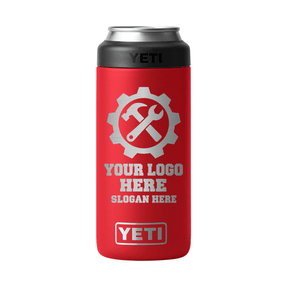 Personalized YETI® Rambler® 12 oz Colster® Slim Can Cooler - Etchified-YETI®-YTR12SC-REDRESC