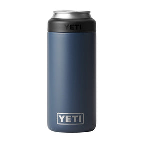 Personalized YETI® Rambler® 12 oz Colster® Slim Can Cooler - Etchified-YETI®-YTR12SC-WHT