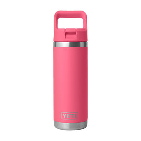 Personalized YETI® Rambler® 18 oz Bottle with Color-Matched Straw Cap - Etchified-YETI®-YTR18CSB-SEAFOAM