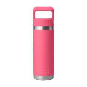 Personalized YETI® Rambler® 18 oz Bottle with Color-Matched Straw Cap - Etchified-YETI®-YTR18CSB-SEAFOAM