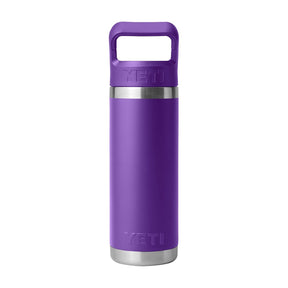 Personalized YETI® Rambler® 18 oz Bottle with Color-Matched Straw Cap - Etchified-YETI®-YTR18CSB-SEAFOAM