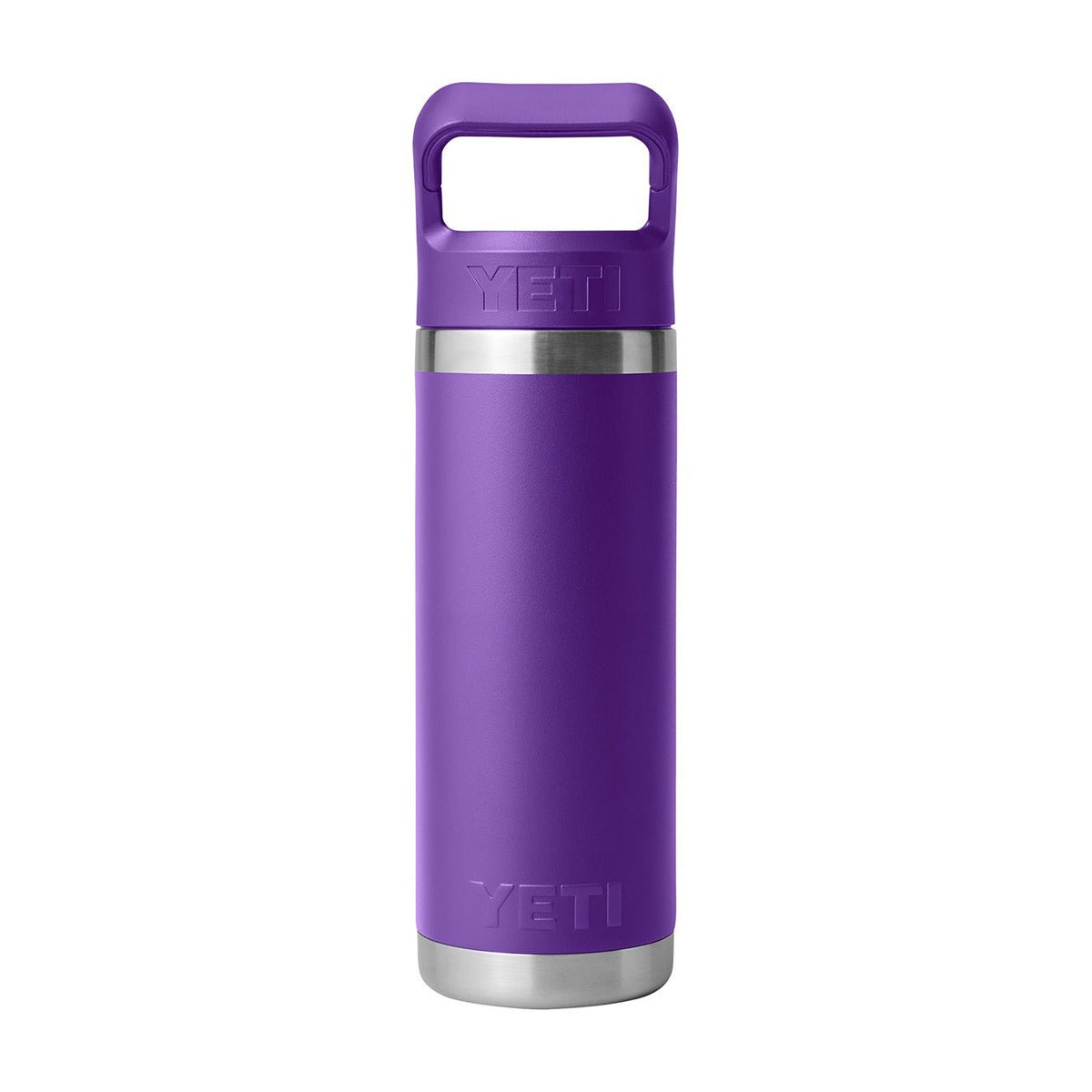 Personalized YETI® Rambler® 18 oz Bottle with Color-Matched Straw Cap - Etchified-YETI®-YTR18CSB-SEAFOAM