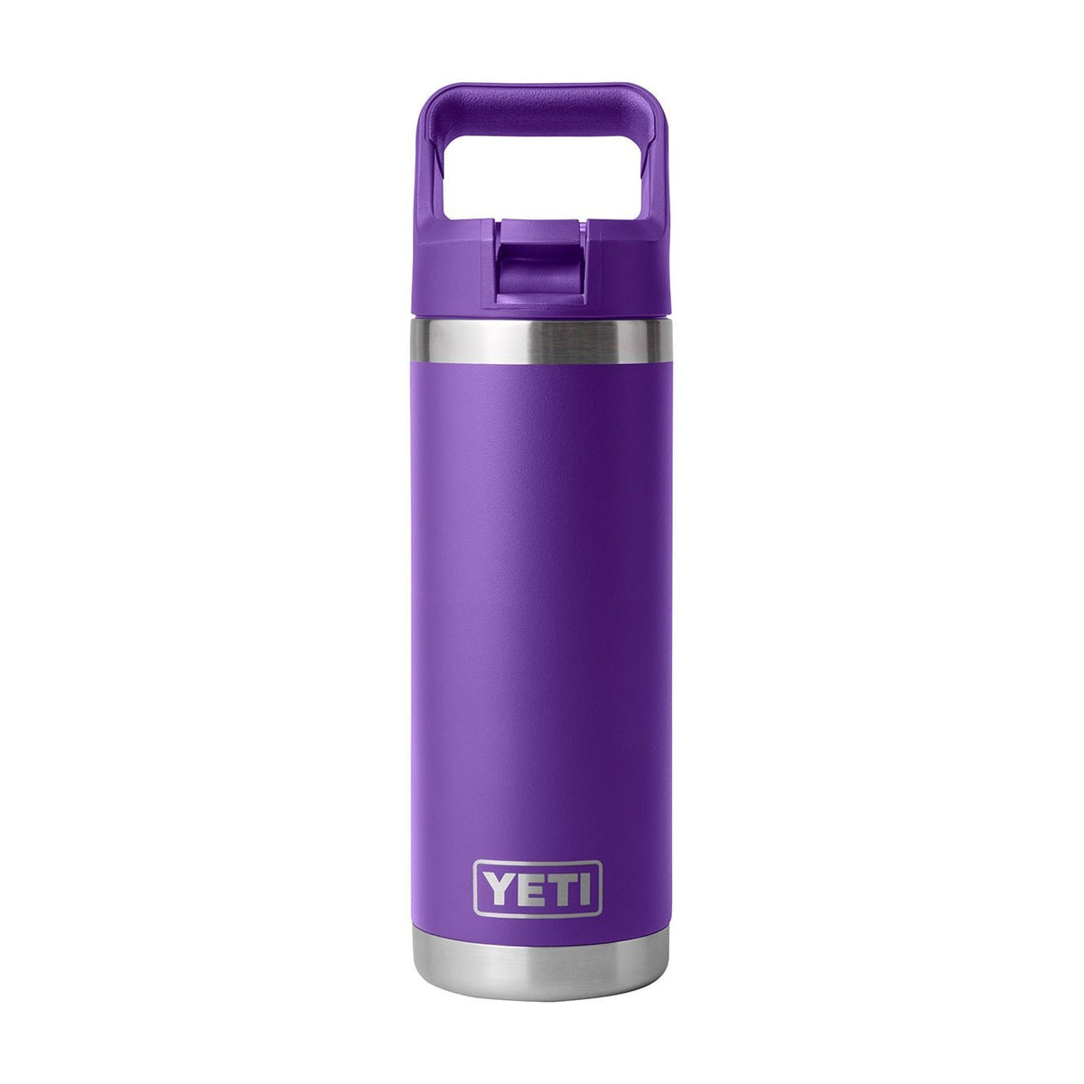 Personalized YETI® Rambler® 18 oz Bottle with Color-Matched Straw Cap - Etchified-YETI®-YTR18CSB-SEAFOAM