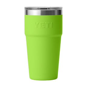 Personalized YETI® Rambler® 20 oz Stackable Cup with MagSlider™ Lid - Etchified-YETI®-YTR20STK-WHT