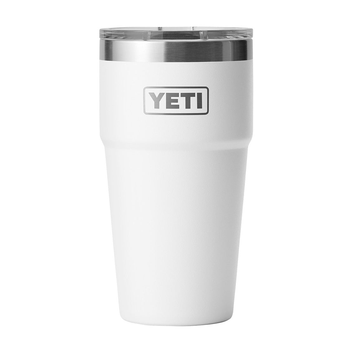 Personalized YETI® Rambler® 20 oz Stackable Cup with MagSlider™ Lid - Etchified-YETI®-YTR20STK-WHT