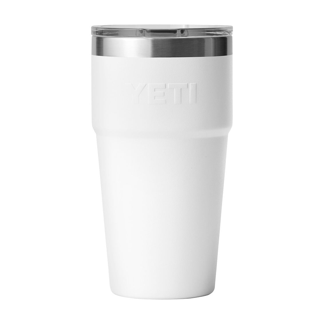 Personalized YETI® Rambler® 20 oz Stackable Cup with MagSlider™ Lid - Etchified-YETI®-YTR20STK-WHT
