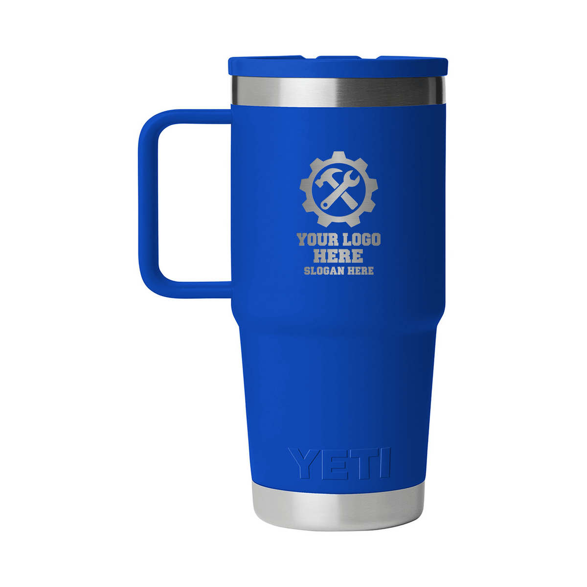 Personalized YETI® Rambler® 20 oz Travel Straw Mug - Etchified-YETI®-YTR20TSM-BLURYL