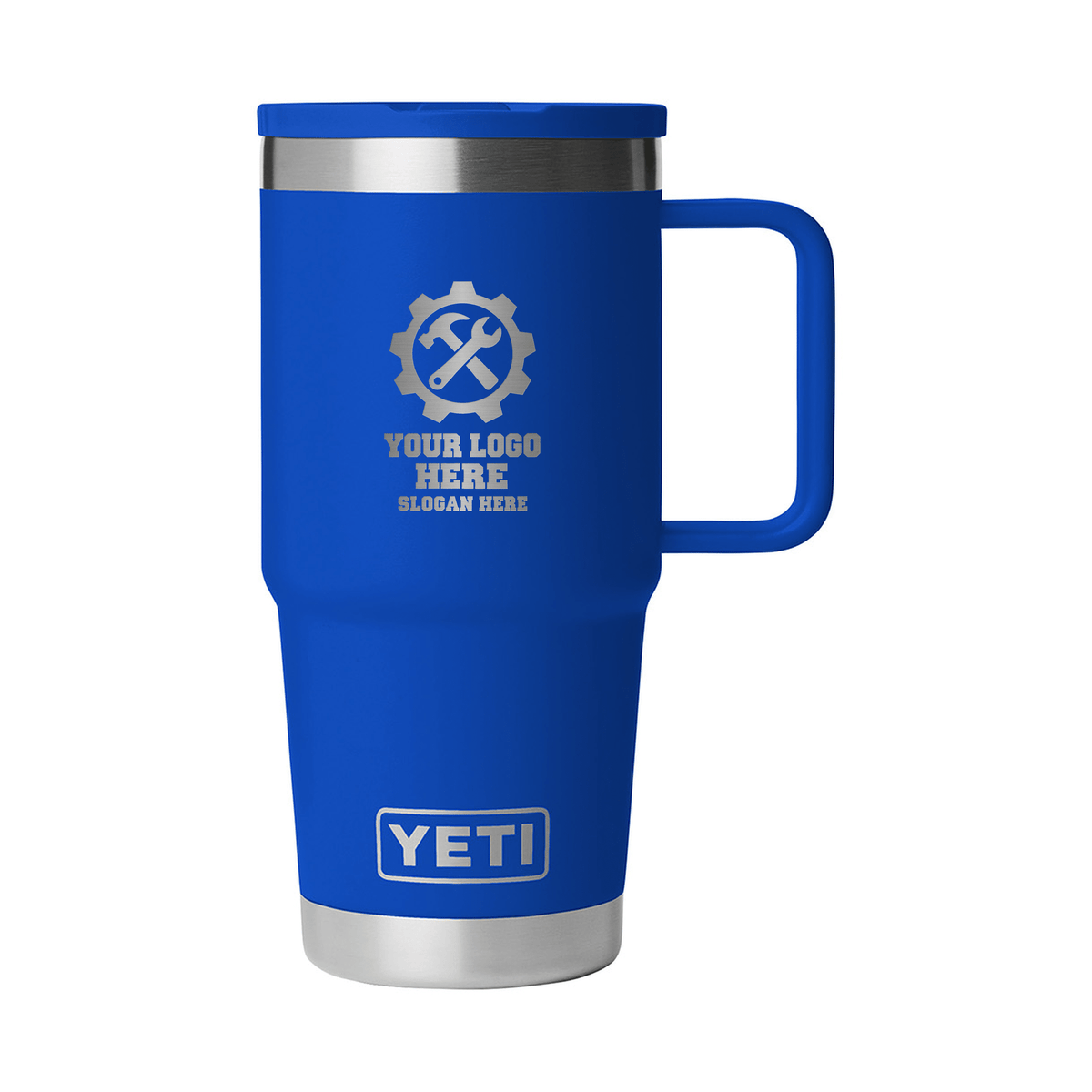 Personalized YETI® Rambler® 20 oz Travel Straw Mug - Etchified-YETI®-YTR20TSM-BLURYL