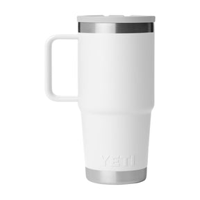 Personalized YETI® Rambler® 20 oz Travel Straw Mug - Etchified-YETI®-YTR20TSM-WHT