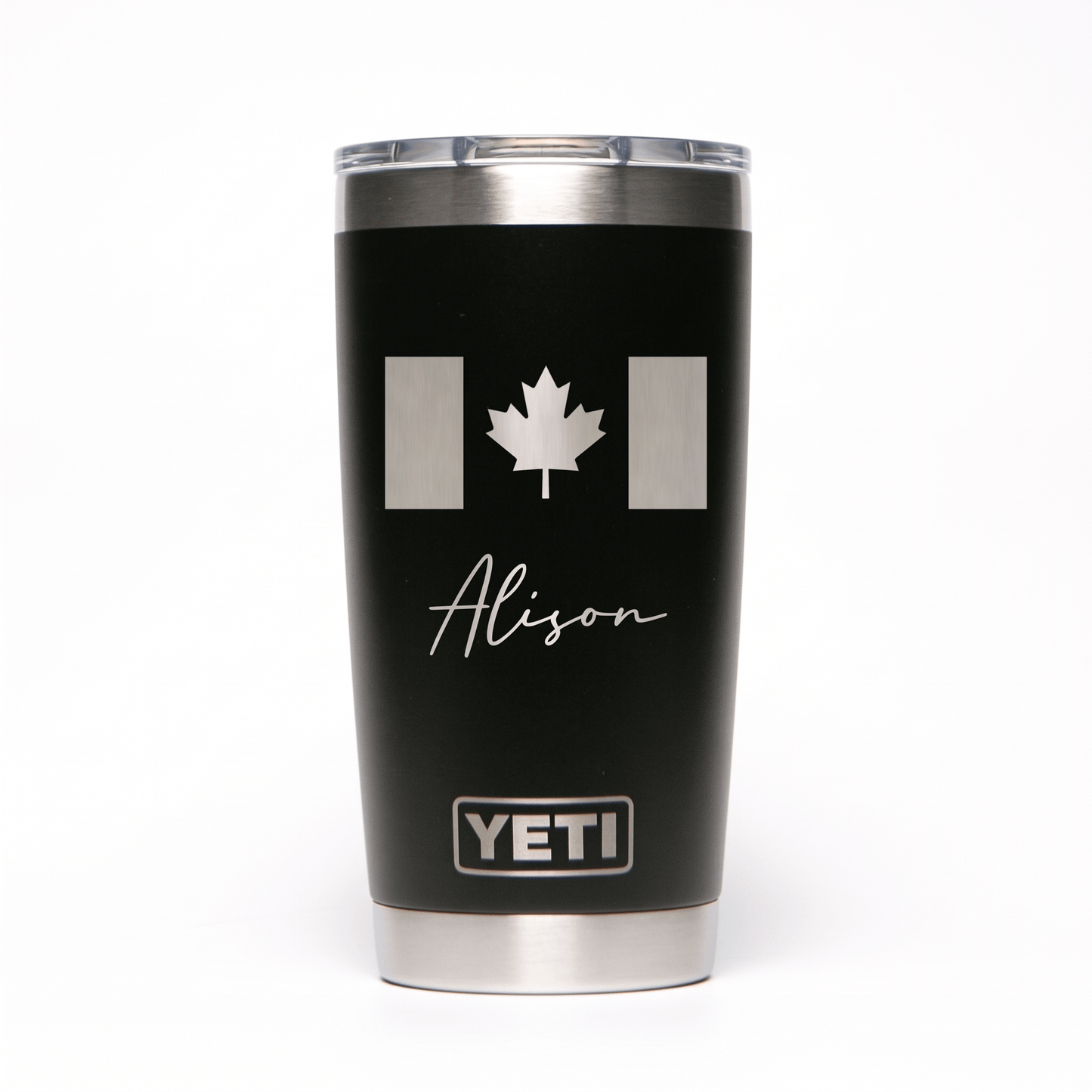 Personalized YETI® Rambler® 20 oz Tumbler - Etchified-YETI®-YRAM20BLACK