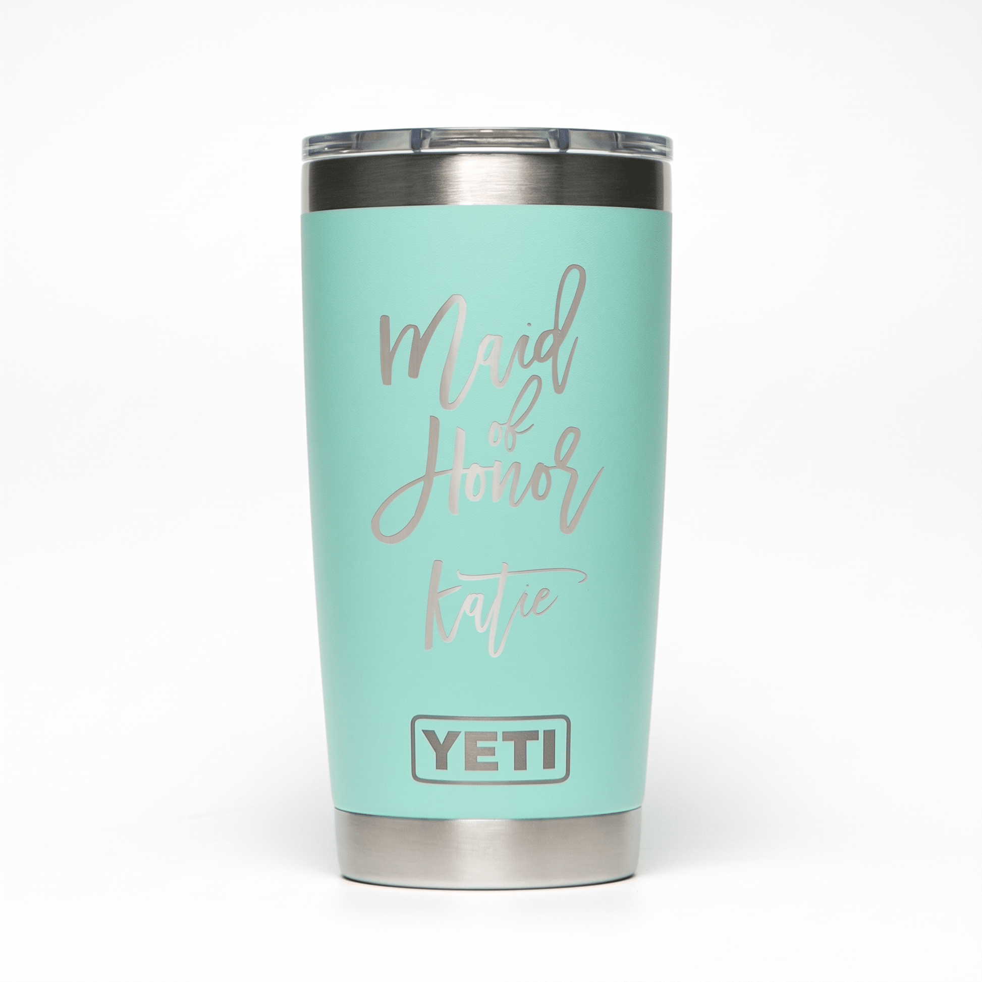 Personalized YETI® Rambler® 20 oz Tumbler - Etchified-YETI®-YRAM20SEAFOAM