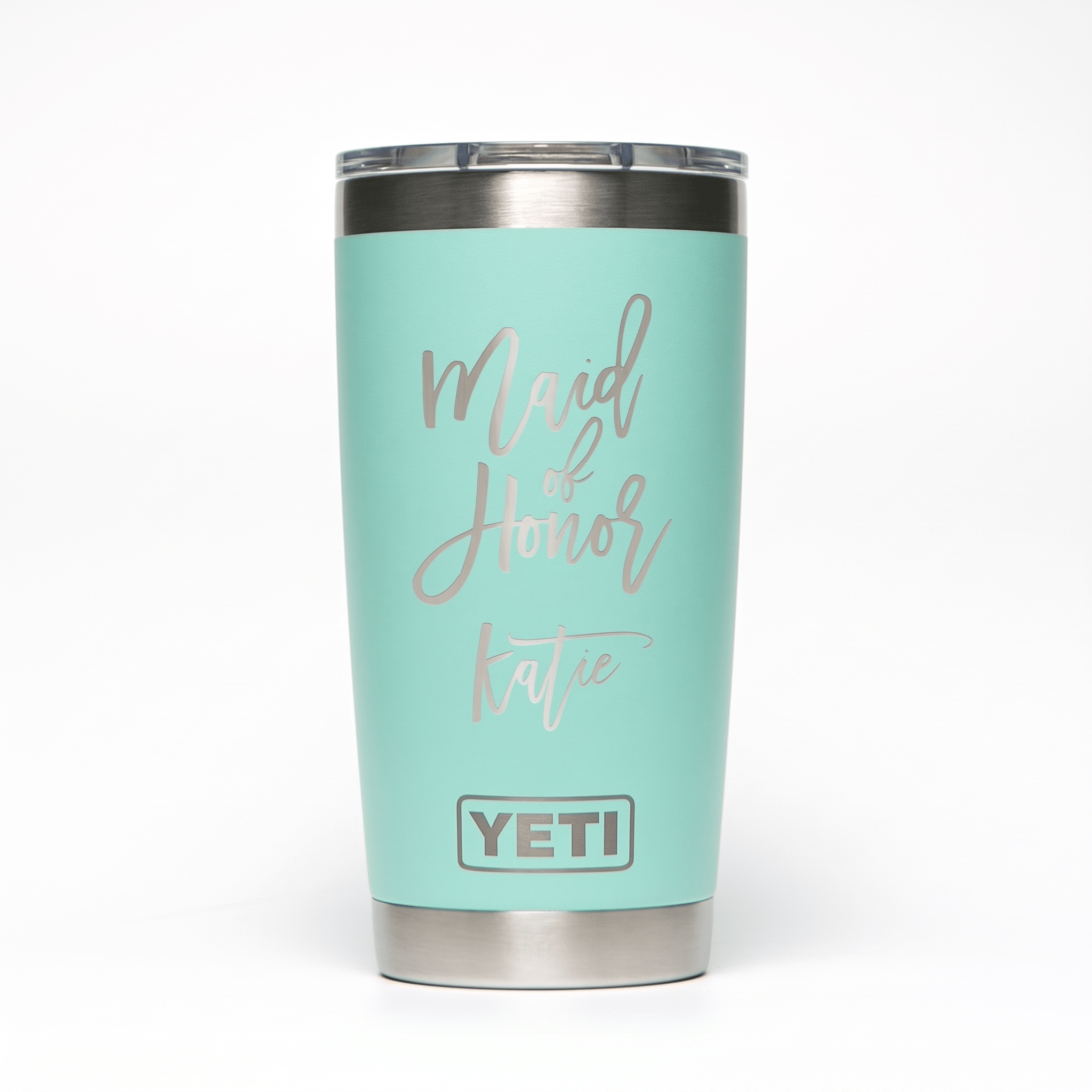 Personalized YETI® Rambler® 20 oz Tumbler - Etchified-YETI®-YRAM20SEAFOAM
