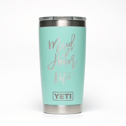 Personalized YETI® Rambler® 20 oz Tumbler - Etchified-YETI®-YRAM20SEAFOAM